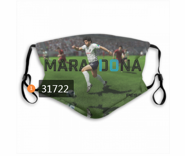 2020 Soccer #37 Dust mask with filter->soccer dust mask->Sports Accessory